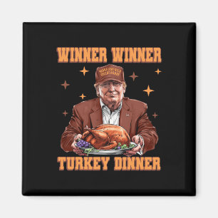 Aimant Drôle Trump Winner Dîner Turquie Thanksgivi