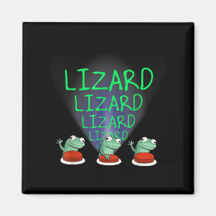 Aimant Drôle Weirdcore Animal Femmes Hommes Lizard Lizard