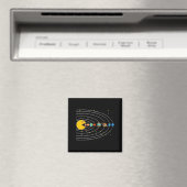Aimant Drôles d'astronautes du système solaire dans une v (In Situ (Lave-vaisselle))