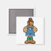 Aimant drôles de dinde dans les salles (Recto/Verso)