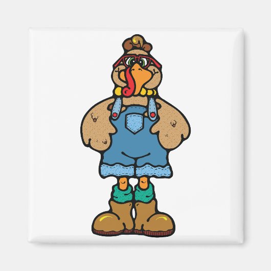 Aimant drôles de dinde dans les salles (Devant)