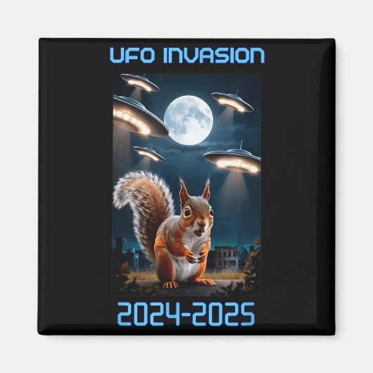 Aimant Drone Ufo Alien Invasion Uap New Jersey  (Devant)