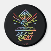 Aimant Drop the Beat : DJ Scooby-Doo (Devant)