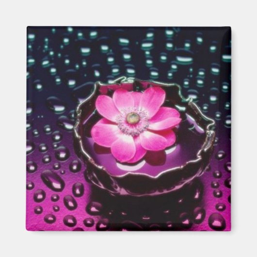 Aimant Droplets floraux (Devant)