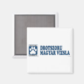 Aimant Drotszoru Magyar Vizsla bleu (Recto/Verso)