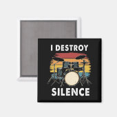 Aimant Drummer I Destruction Silence Drum (Recto/Verso)