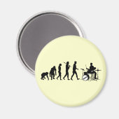 Aimant Drummer Rock Music et Drummer Jazz Dubstep (Recto/Verso)