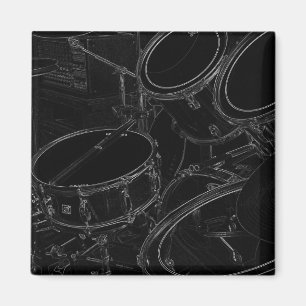 Aimant Drumset 6