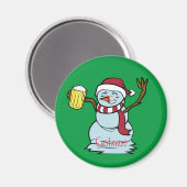 Aimant Drunk Snowman Thunder_cove (Recto/Verso)