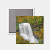 Aimant Dry Falls Caroline du Nord (Recto/Verso)