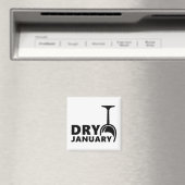 Aimant Dry january, pas d'alcool pendant un mois (In Situ (Lave-vaisselle))