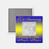 aimant du 50e anniversaire (Recto/Verso)
