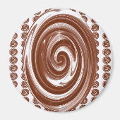 Aimant Du cacao chaud... (Devant)