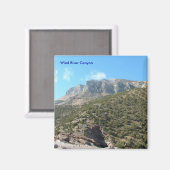 Aimant du canyon de la rivière Vent (Recto/Verso)