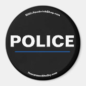 Aimant du chef de police (Devant)