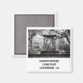 Aimant du cimetière Bonaventure (Recto/Verso)