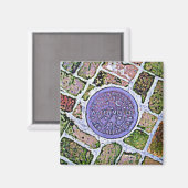 Aimant du compteur d'eau (Recto/Verso)