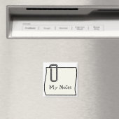 Aimant du détenteur de note (In Situ (Lave-vaisselle))