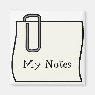 Aimant du détenteur de note