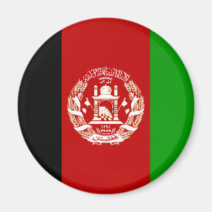 aimant du drapeau afghan