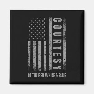 Aimant Du drapeau américain rouge blanc et bleu du 4 juil