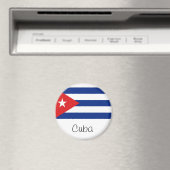 Aimant du drapeau cubain (In Situ (Lave-vaisselle))