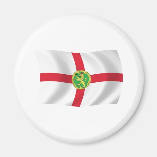 Aimant du drapeau d'Aurigny (Devant)