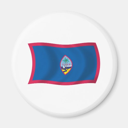 Aimant du drapeau de Guam (Devant)