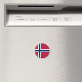 Aimant du drapeau de la Norvège (In Situ (Lave-vaisselle))