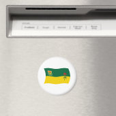 Aimant du drapeau de la Saskatchewan (In Situ (Lave-vaisselle))