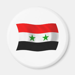 Aimant du drapeau de la Syrie