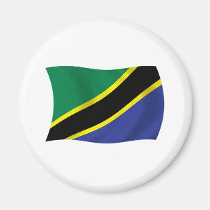 Aimant du drapeau de la Tanzanie