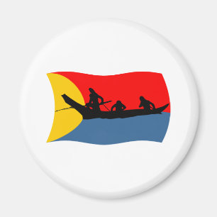 Aimant du drapeau de la tribu Clatsop