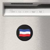 Aimant du drapeau de la Yougoslavie (In Situ (Lave-vaisselle))