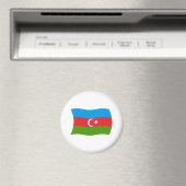 Aimant du drapeau de l'Azerbaïdjan (In Situ (Lave-vaisselle))