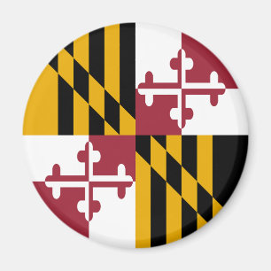 Aimant du drapeau de l'État du Maryland