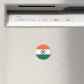 Aimant du drapeau de l'Inde (In Situ (Lave-vaisselle))