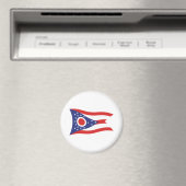 Aimant du drapeau de l'Ohio (In Situ (Lave-vaisselle))