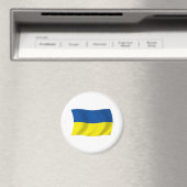 Aimant du drapeau de l'Ukraine (In Situ (Lave-vaisselle))