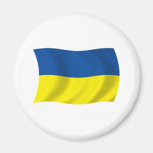 Aimant du drapeau de l'Ukraine