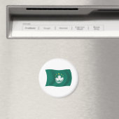 Aimant du drapeau de Macao (In Situ (Lave-vaisselle))