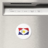 Aimant du drapeau de Saba (In Situ (Lave-vaisselle))