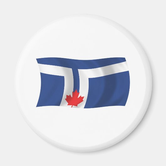 Aimant du drapeau de Toronto (Devant)