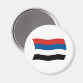 Aimant du drapeau des peuples autochtones de Colom (Recto/Verso)