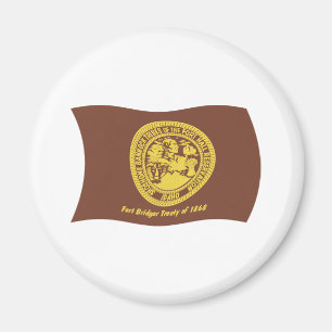 Aimant du drapeau des tribus Shoshone Bannock