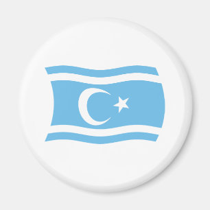 Aimant du drapeau des Turkmènes irakiens