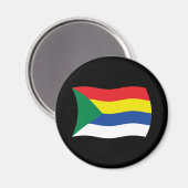 Aimant du drapeau druze (Recto/Verso)