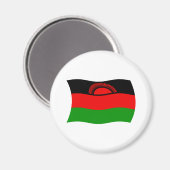 Aimant du drapeau du Malawi (Recto/Verso)