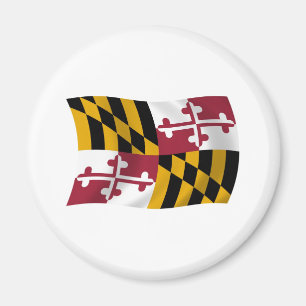 Aimant du drapeau du Maryland
