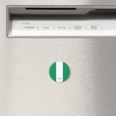 Aimant du drapeau du Nigeria (In Situ (Lave-vaisselle))